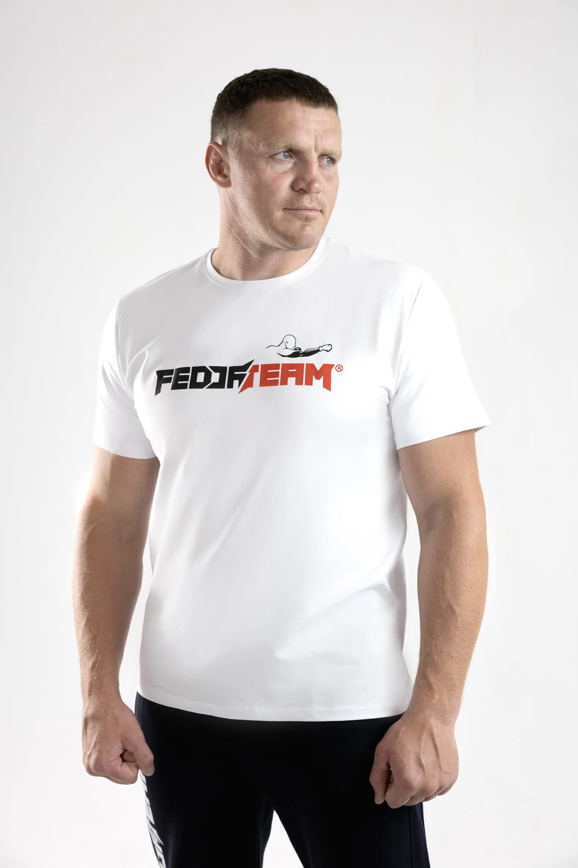 Футболка Fedor Team белая, фото 1